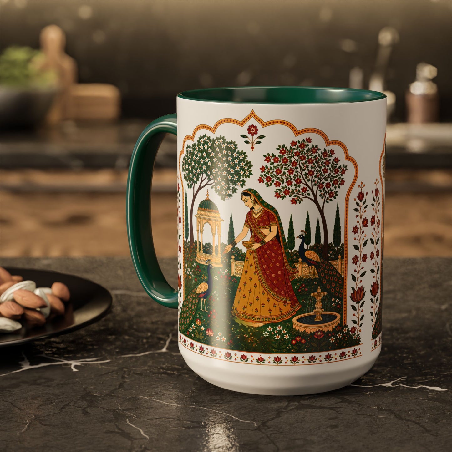 Royal Garden Mughal Miniature