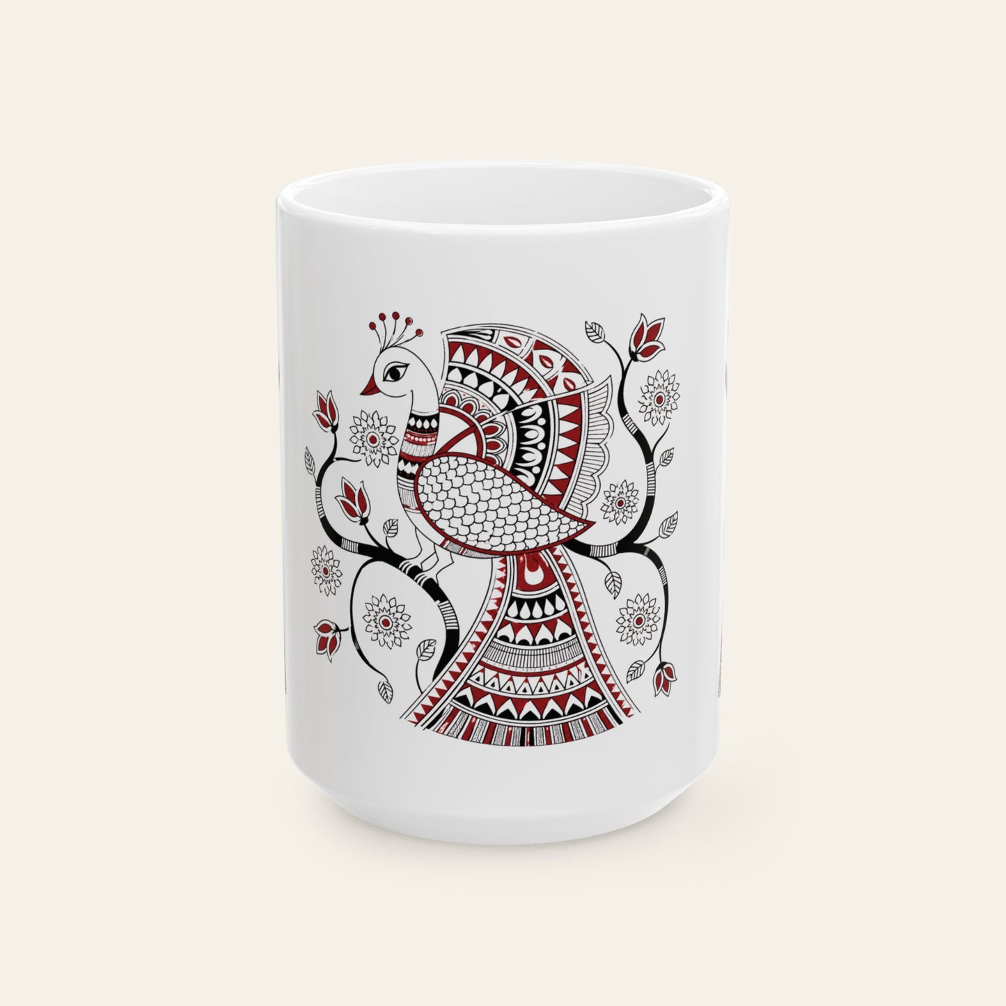 Madhubani Peacock