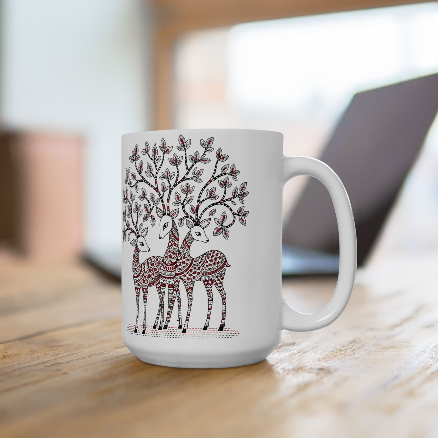 Madhubani Deer Grove