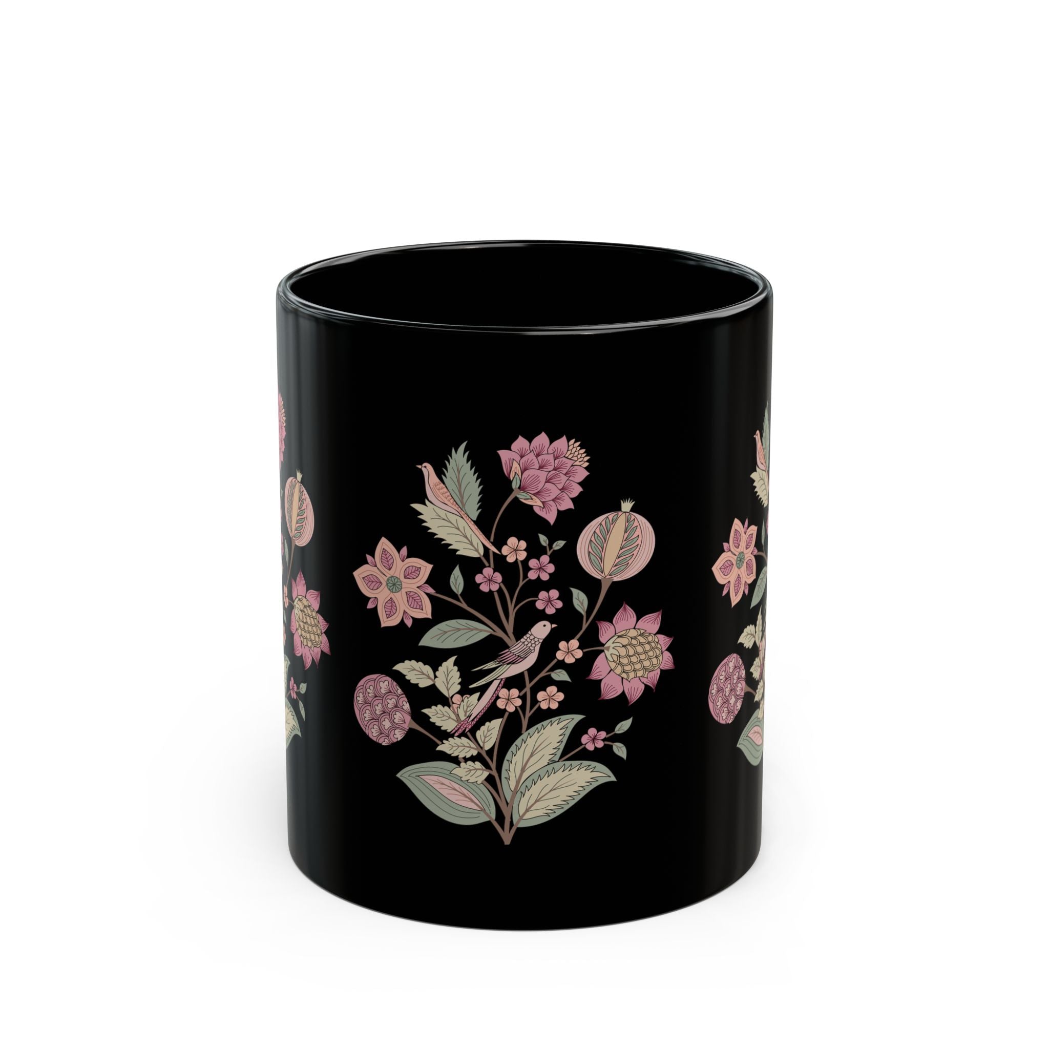 Midnight Lotus Bloom Mug