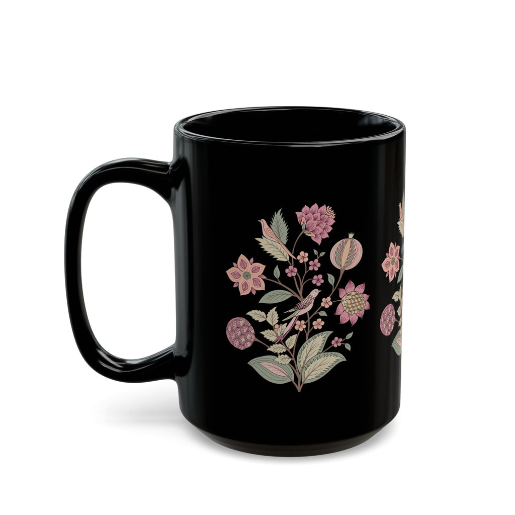 Midnight Lotus Bloom Mug