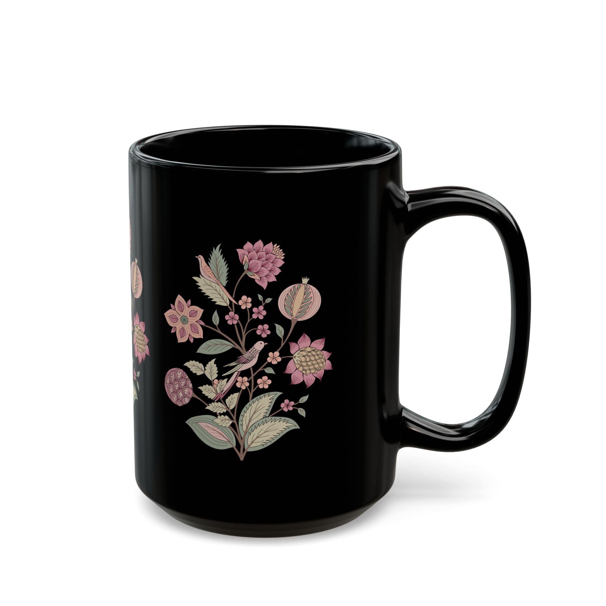 Midnight Lotus Bloom Mug