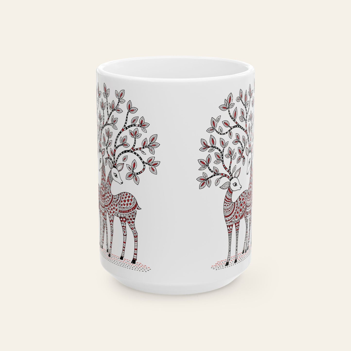 Madhubani Deer Grove