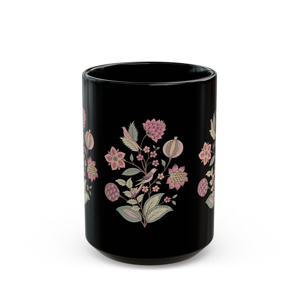 Midnight Lotus Bloom Mug