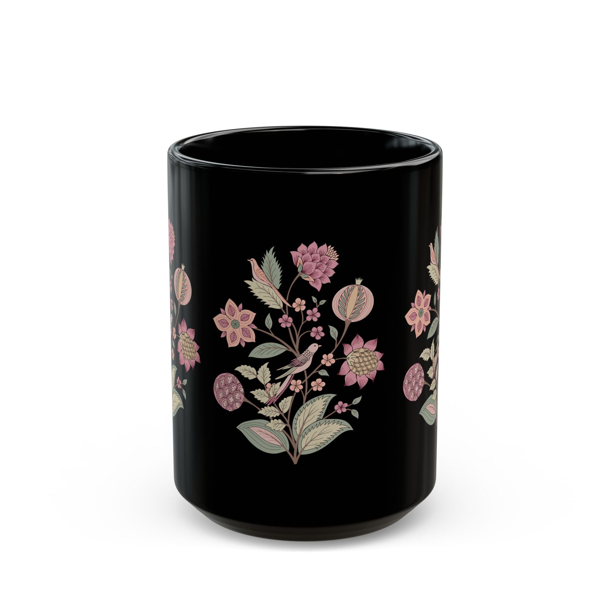 Midnight Lotus Bloom Mug