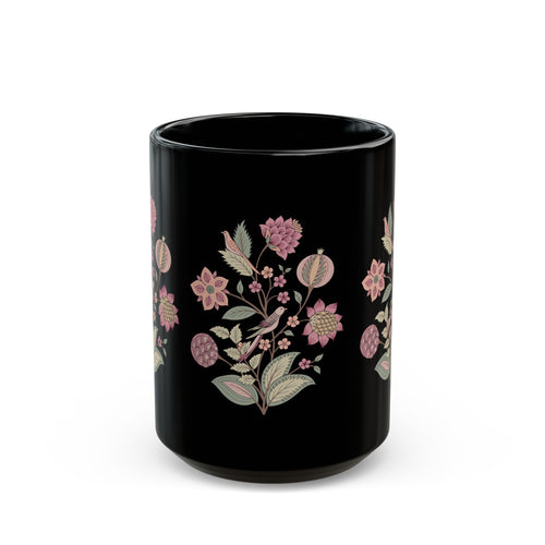 Midnight Lotus Bloom Mug