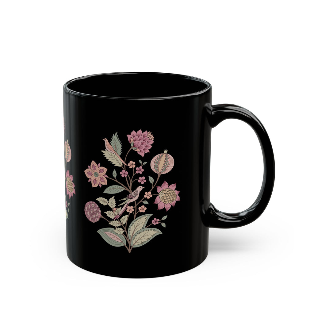 Midnight Lotus Bloom Mug