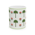 Palm Grove Folk Art Mug